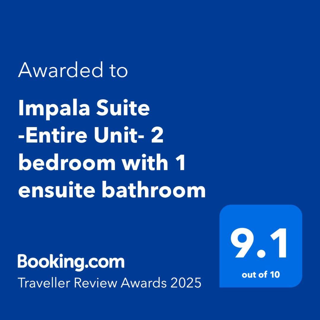 Impala Suite -Entire Unit- 2 Bedroom With 1 Ensuite Bathroom Ladysmith Buitenkant foto